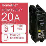 Square D Homeline 20 Amp Single-Pole Circuit Breaker(HOM120CP)