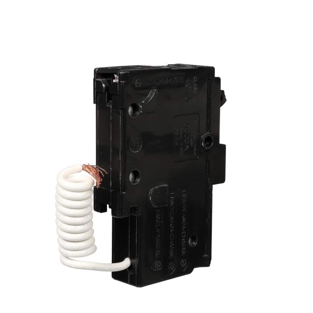 Square D Homeline 20 Amp Single-Pole GFCI Circuit Breaker, Plug-On, 120/240V