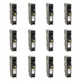 Square D Homeline 20 Amp Single-Pole Plug-On Neutral Combination Arc Fault Circuit Breaker (12-pack)