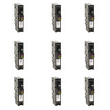 Square D Homeline 20 Amp Single-Pole Plug-On Neutral Dual Function (CAFCI and GFCI) Circuit Breaker (9-pack)