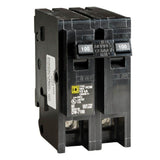 Square D Homeline 100 Amp 2-Pole Circuit Breaker, Clear Packaging (HOM2100C)
