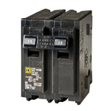 Square D Homeline 15 Amp 2-Pole Circuit Breaker (6-pack)