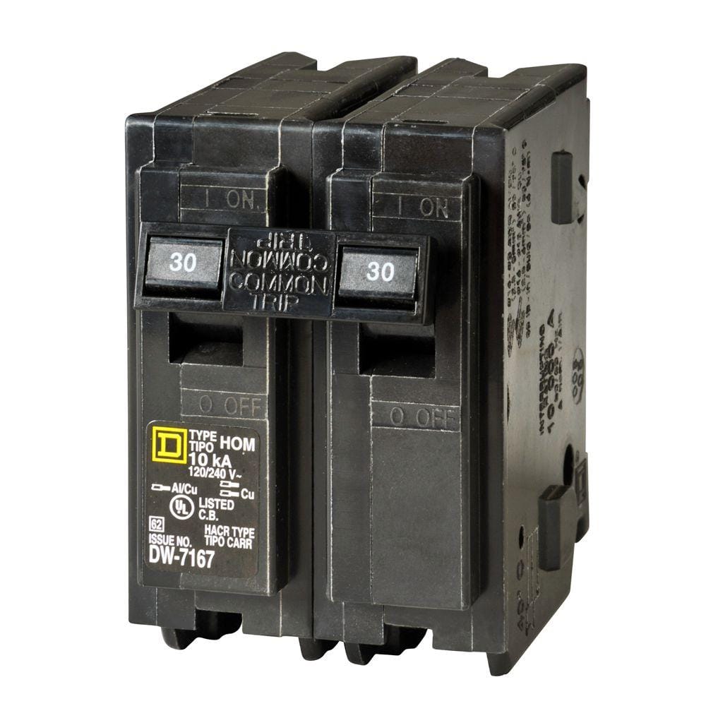 Square D Homeline 30 Amp 2-Pole Circuit Breaker(HOM230CP)