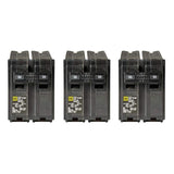 Square D Homeline 30 Amp 2-Pole Circuit Breaker (3-Pack)