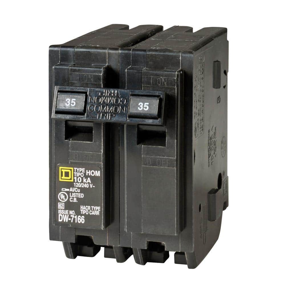 Square D Homeline 35 Amp 2-Pole Circuit Breaker