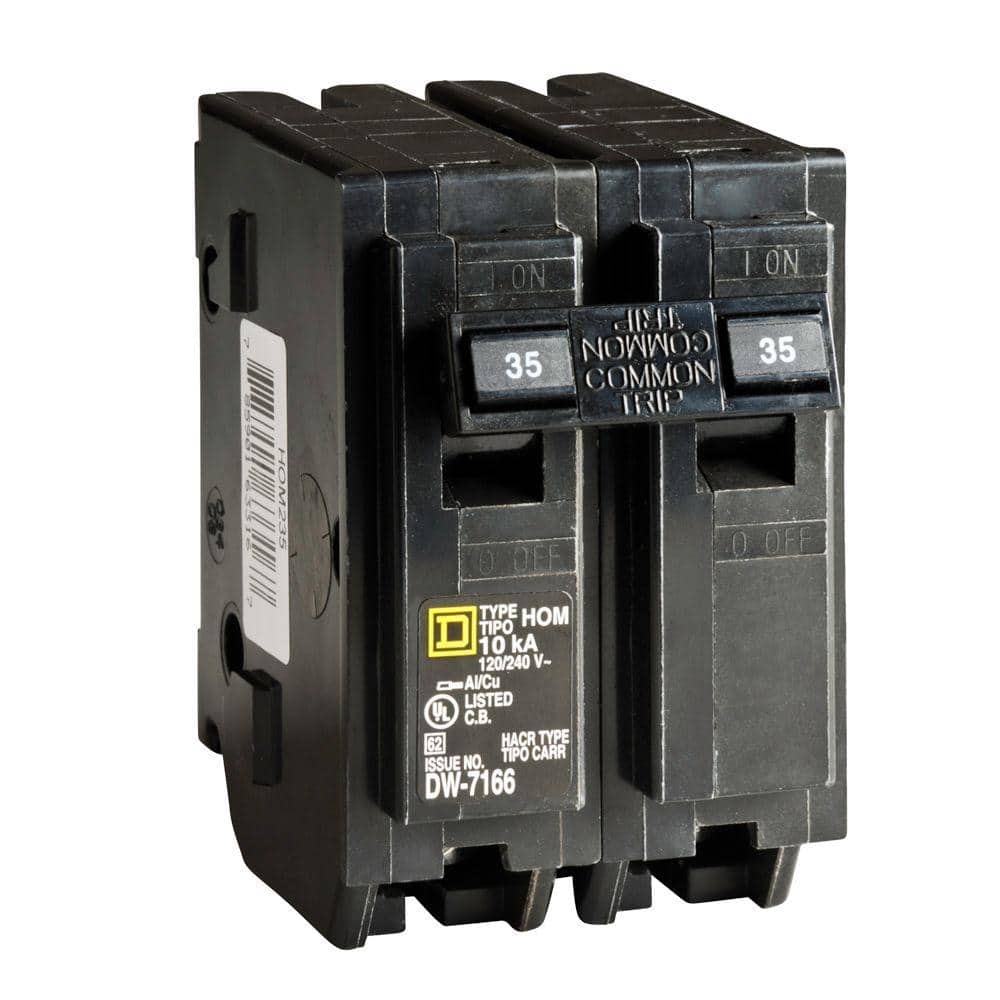 Square D Homeline 35 Amp 2-Pole Circuit Breaker