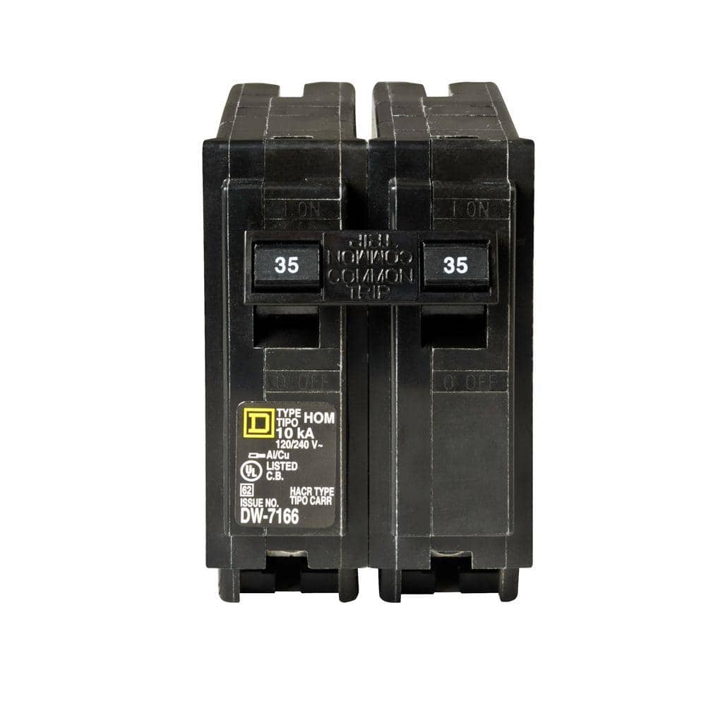 Square D Homeline 35 Amp 2-Pole Circuit Breaker