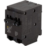 Square D Homeline 2-15 Amp Single-Pole 1-30 Amp 2-Pole Quad Tandem Circuit Breaker
