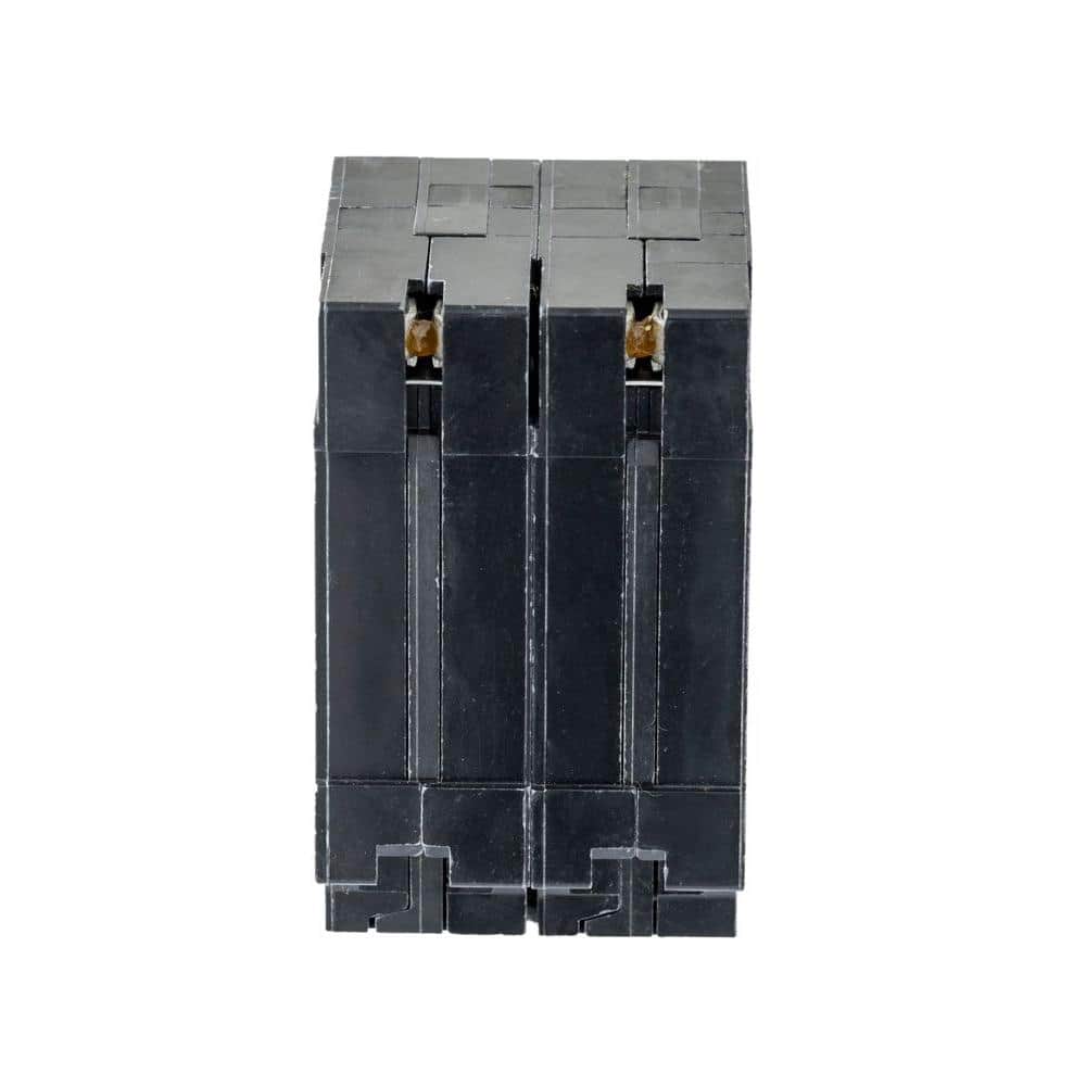 Square D Homeline (2) 15 Amp Single-Pole (1) 50 Amp 2-Pole Quad Tandem Circuit Breaker