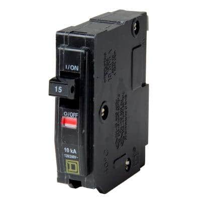 Square D QO 15 Amp Single-Pole Circuit Breaker(QO115CP)