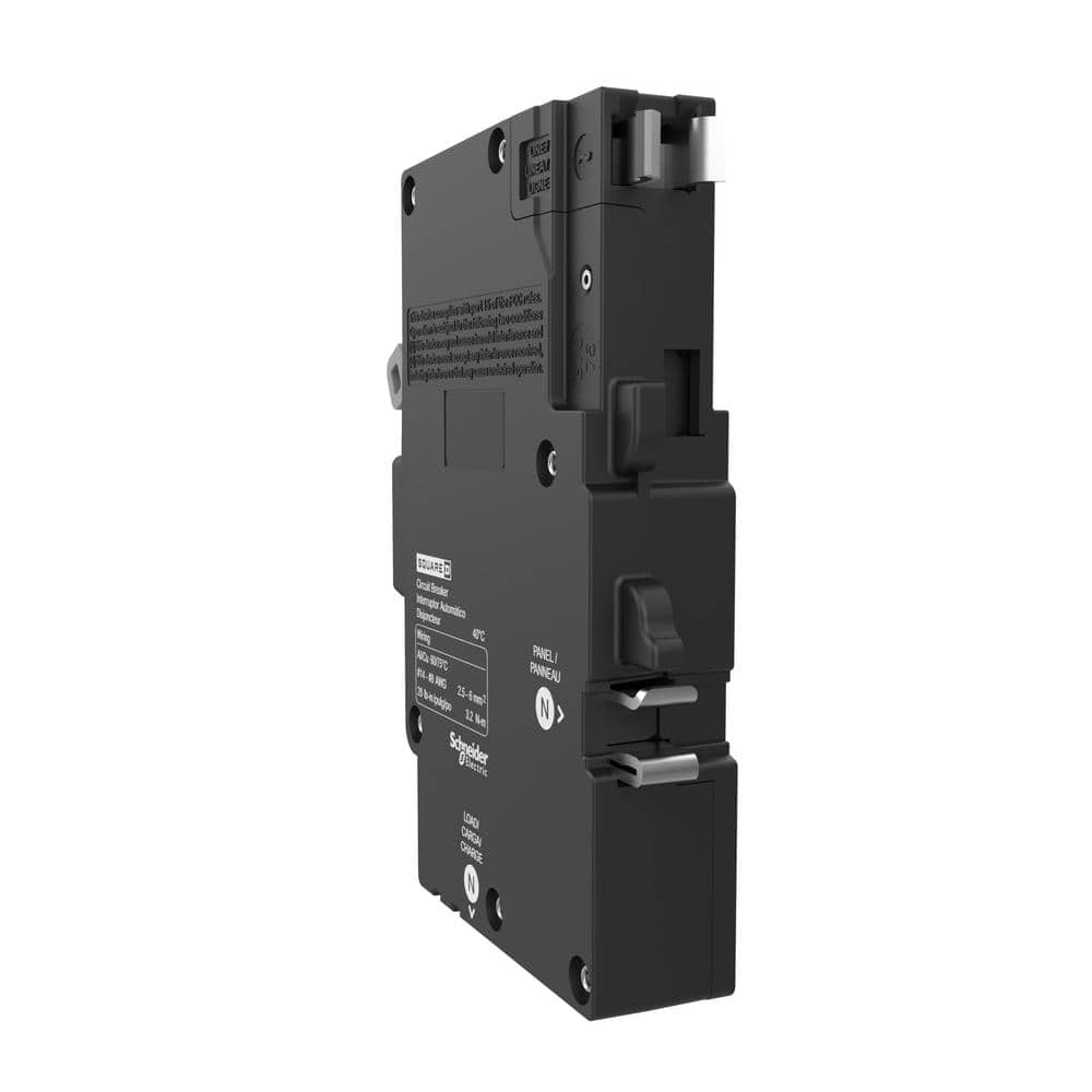 Square D QO 15 Amp 120-Volt Single-Pole Plug-On Neutral Dual Function (CAFCI and GFCI) Circuit Breaker