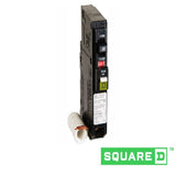 Square D QO 20 Amp Single-Pole Combination AFCI Circuit Breaker, Plug-On, Pigtail