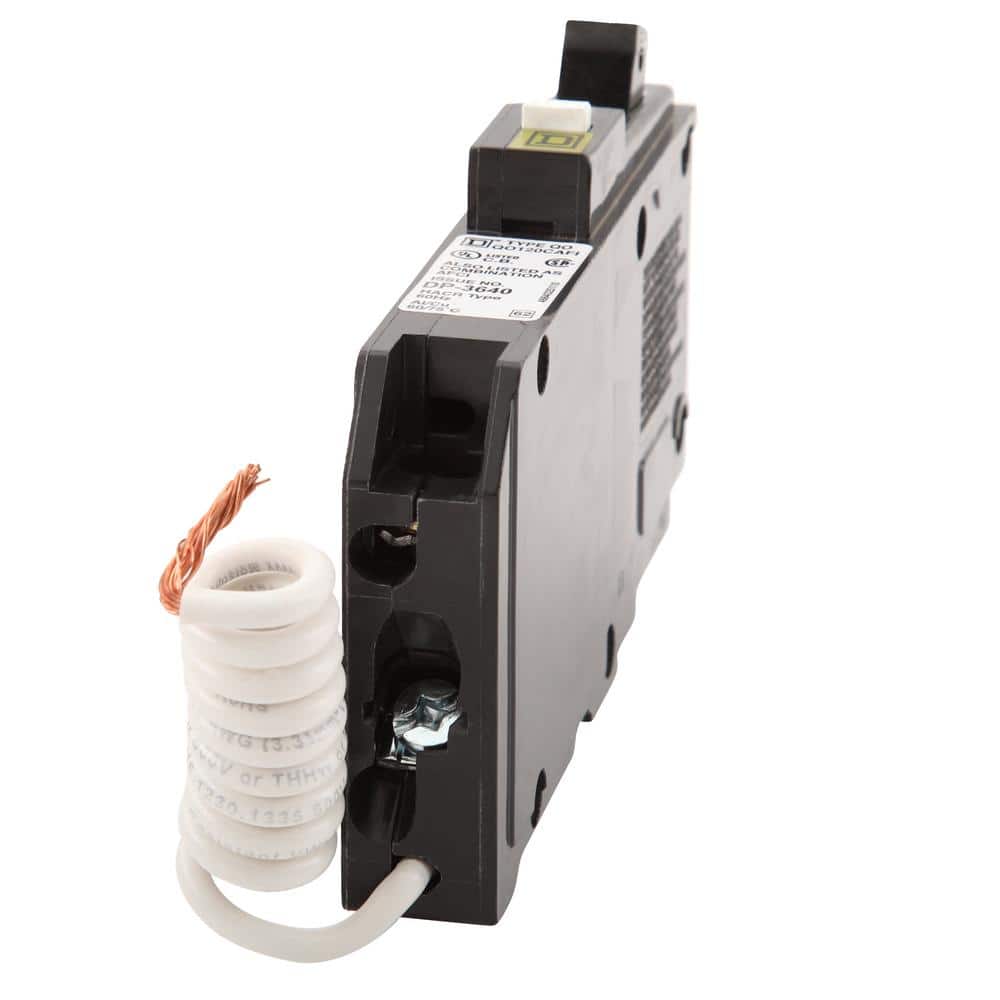 Square D QO 20 Amp Single-Pole Combination Arc Fault Circuit Breaker(QO120CAFIC)