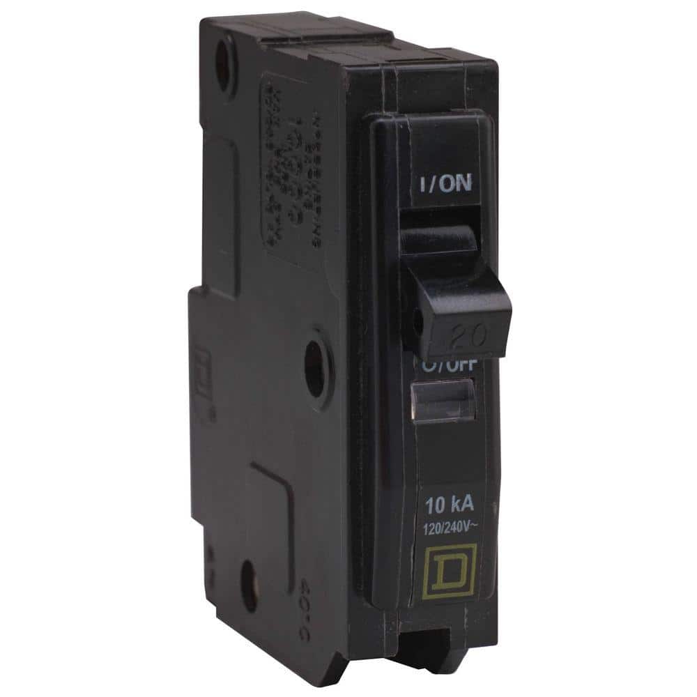 Square D QO 20 Amp Single-Pole Circuit Breaker(QO120CP)