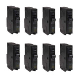 Square D QO 20 Amp Single-Pole Circuit Breaker (8-Pack)