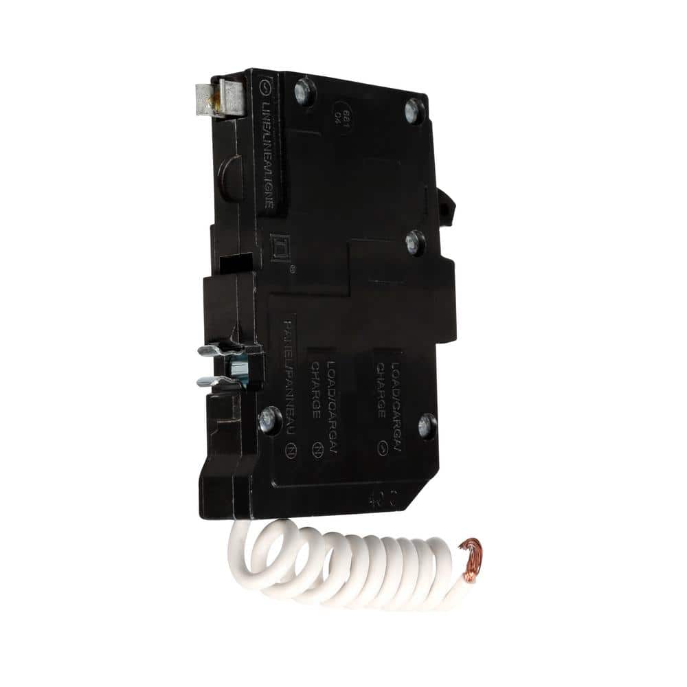Square D QO Qwik-Gard 20 Amp Single-Pole GFCI Circuit Breaker