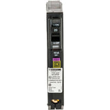 Square D QO 20 Amp Single-Pole Plug-On Neutral Dual Function (CAFCI and GFCI) Circuit Breaker (9-pack)