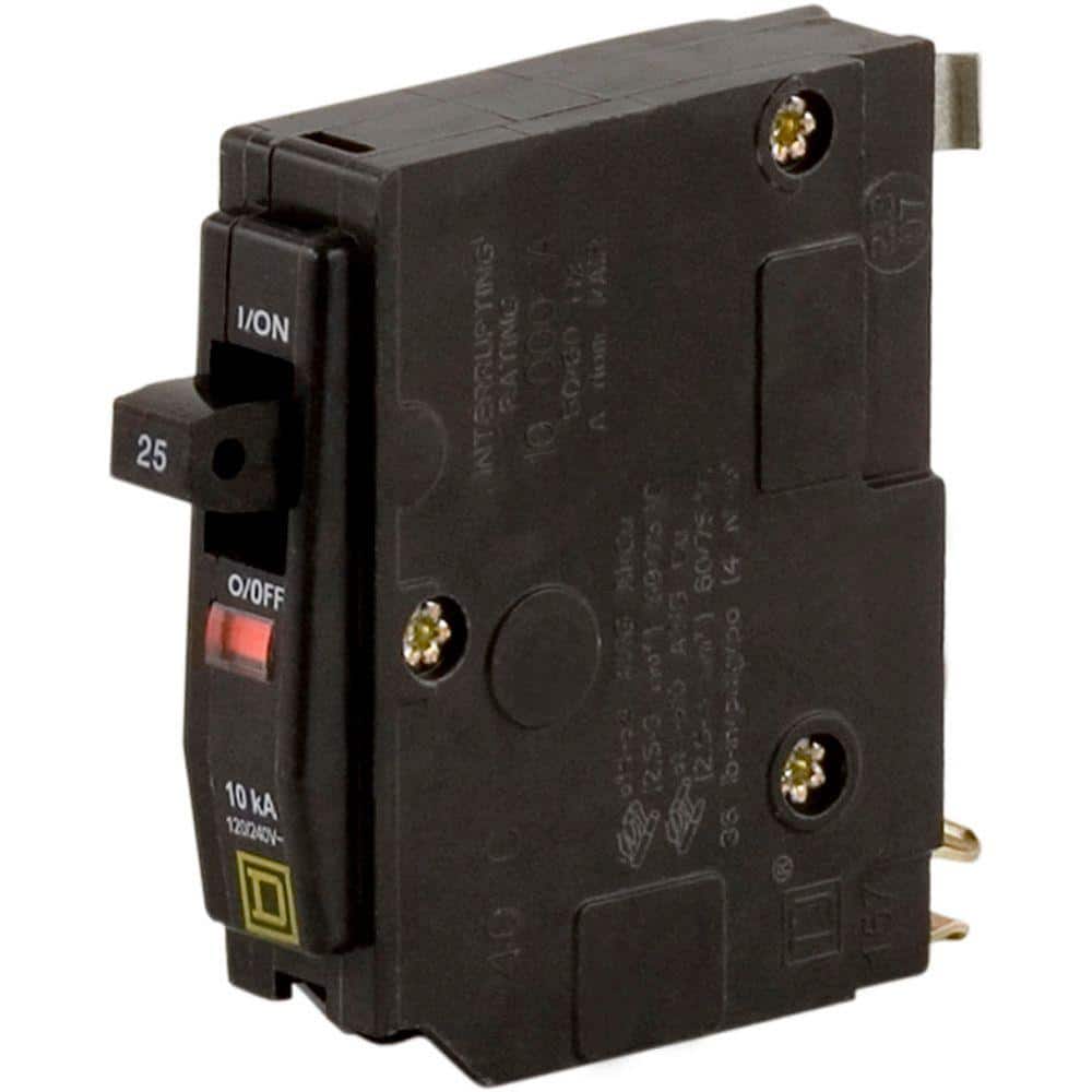Square D QO 25 Amp Single-Pole Circuit Breaker