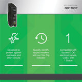 Square D QO 30 Amp Single-Pole Circuit Breaker(QO130CP)