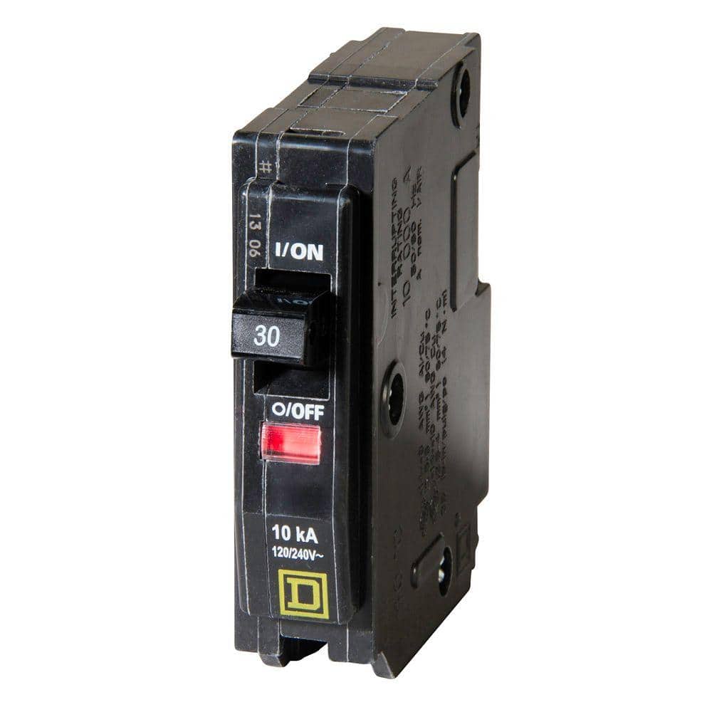 Square D QO 30 Amp Single-Pole Circuit Breaker(QO130CP)