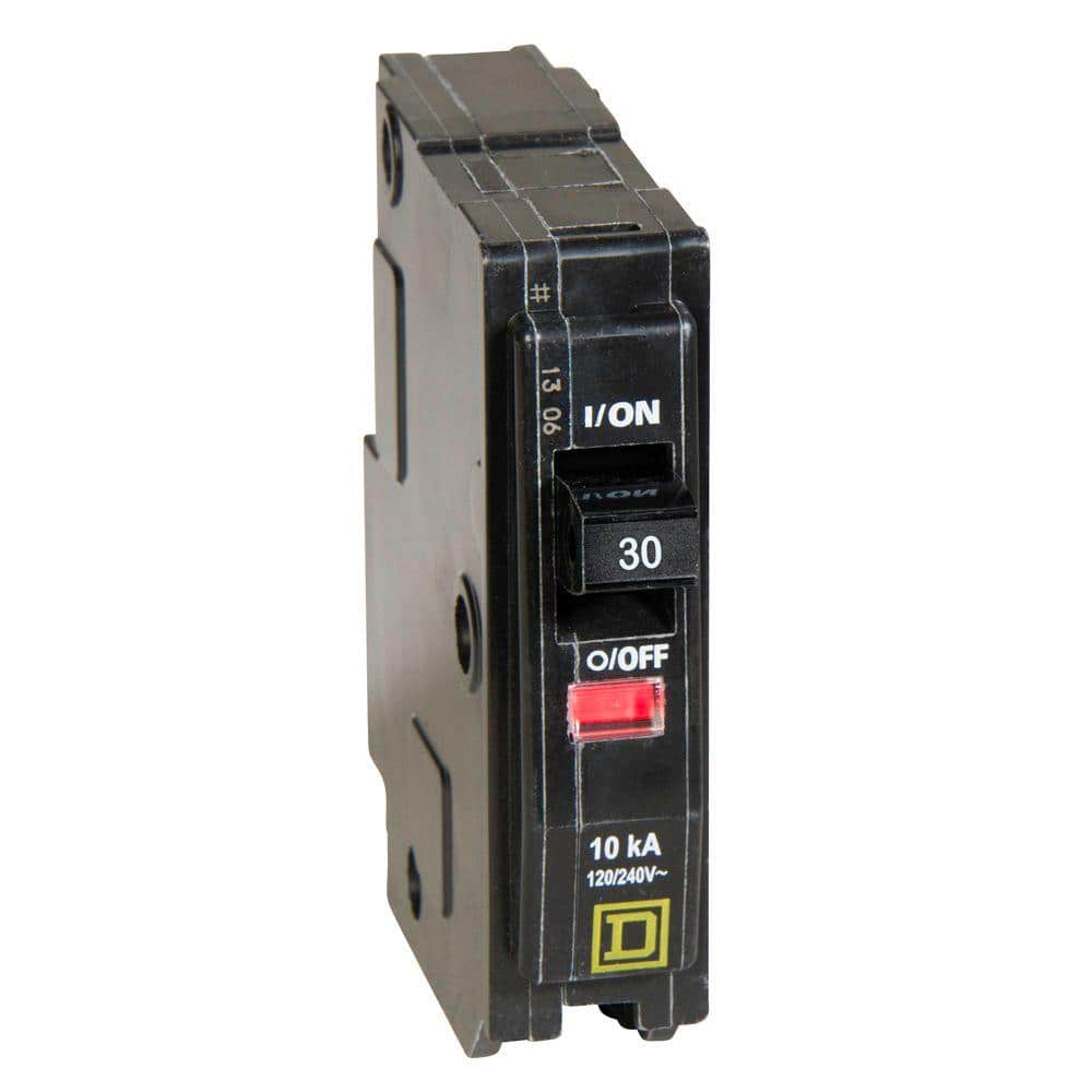 Square D QO 30 Amp Single-Pole Circuit Breaker(QO130CP)