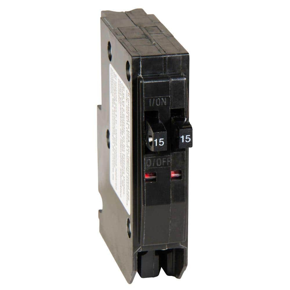 Square D QO 2-15 Amp Single-Pole Tandem Circuit Breaker