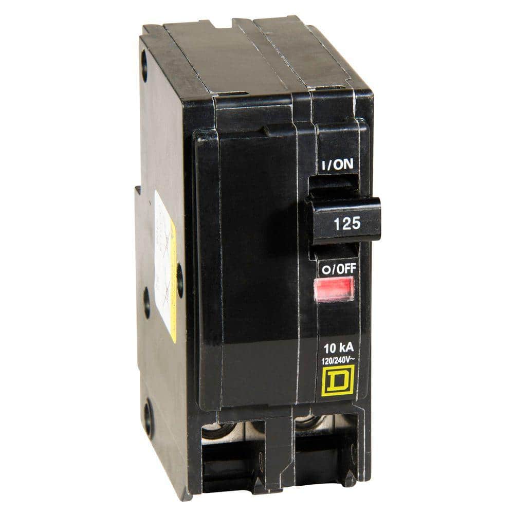 Square D QO 125 Amp 2-Pole Circuit Breaker