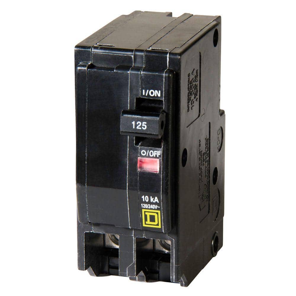 Square D QO 125 Amp 2-Pole Circuit Breaker