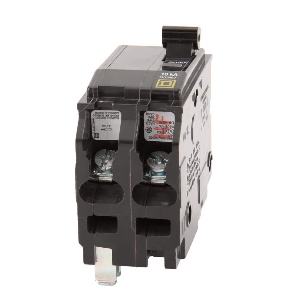 Square D QO 20 Amp 2-Pole Circuit Breaker (6-pack)