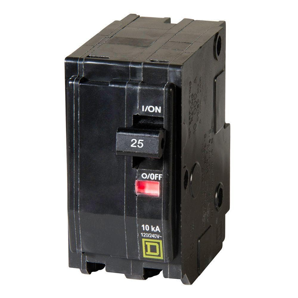 Square D QO 25 Amp 2-Pole Circuit Breaker