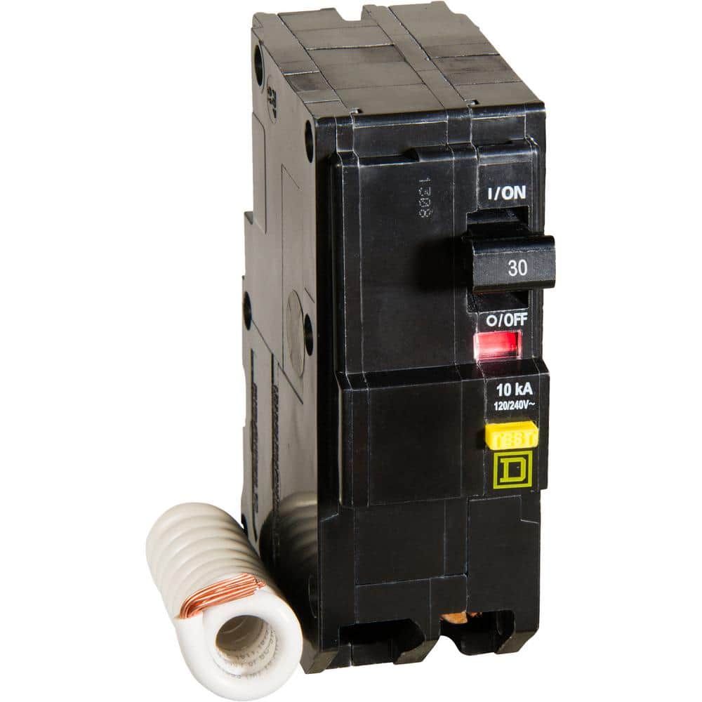 Square D QO 30 Amp 2-Pole GFCI Breaker