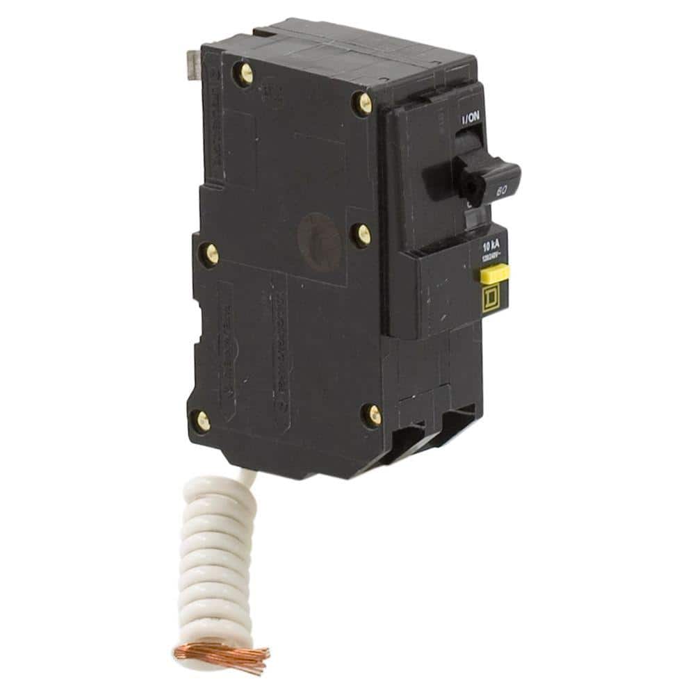 Square D QO 60 Amp 2-Pole GFCI Breaker