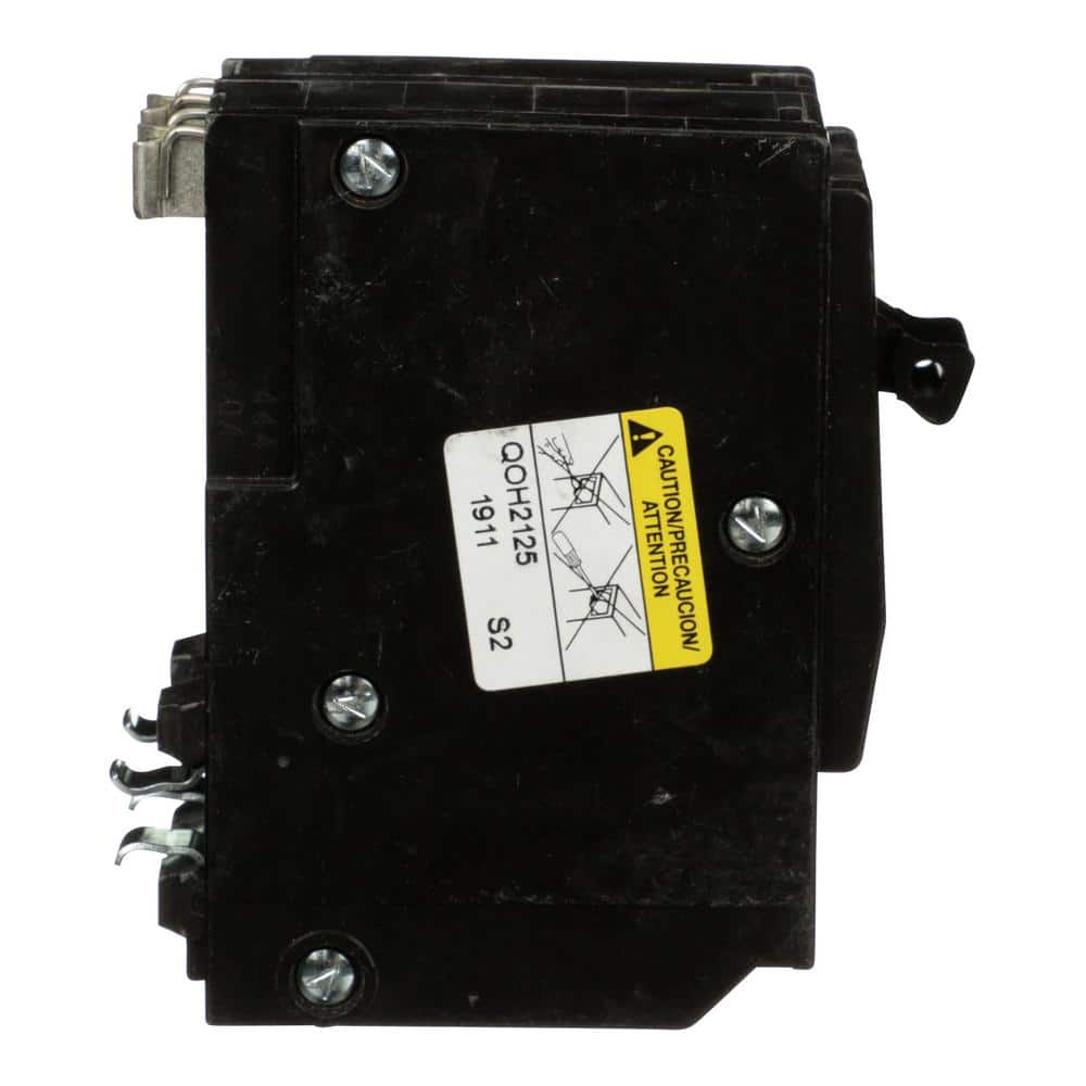 Square D QO 125 Amp 42kA 2-Pole Plug-In Circuit Breaker