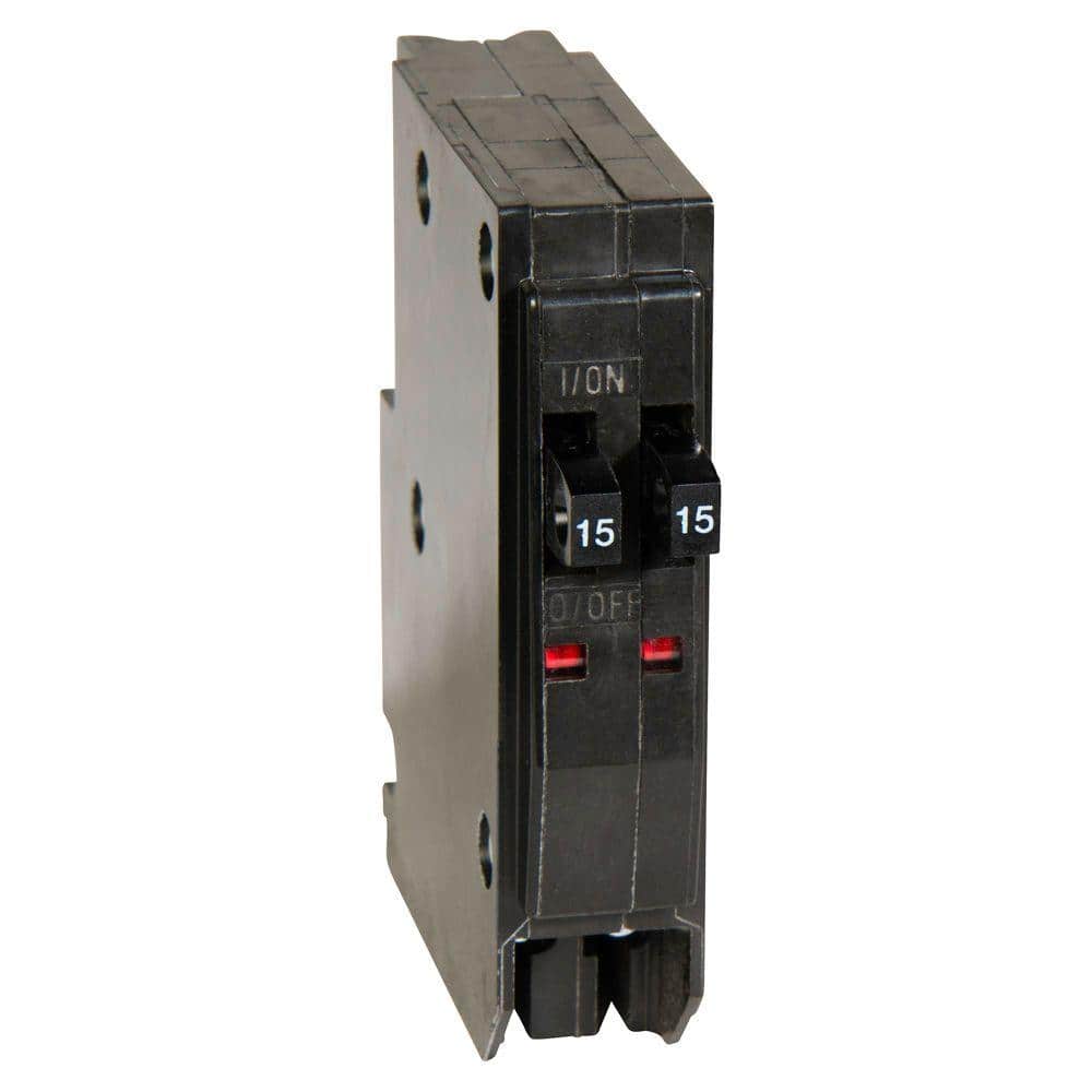 Square D QO 2-15 Amp Single-Pole Class CTL Tandem Circuit Breaker