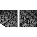 Design House Square 1 ft. x 1 ft. Wood-Plastic Composite Deck Tiles in Modern Ebony (6-Pack)