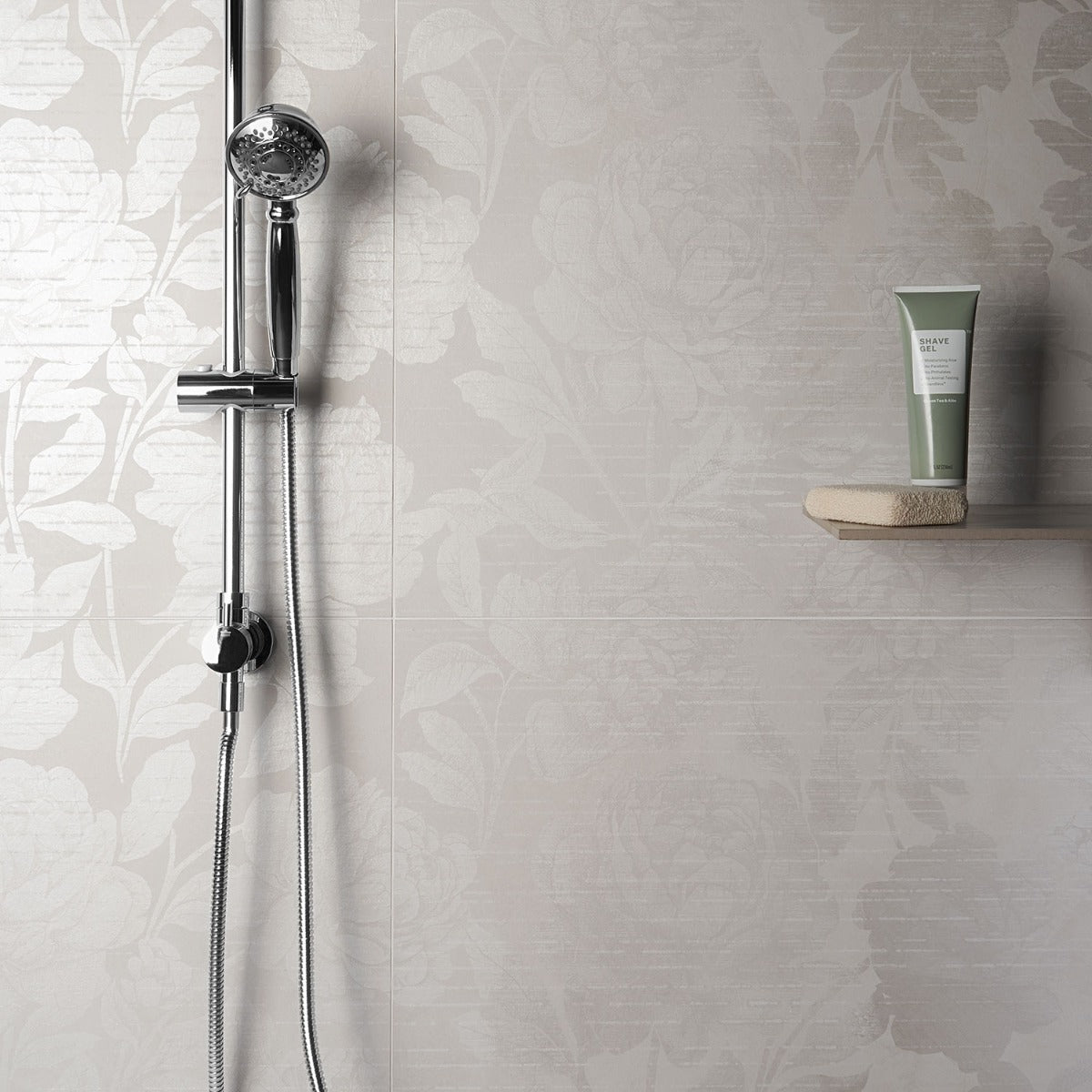 Monet Romance Gray 24x48 Matte Porcelain Tile - Lux Tile