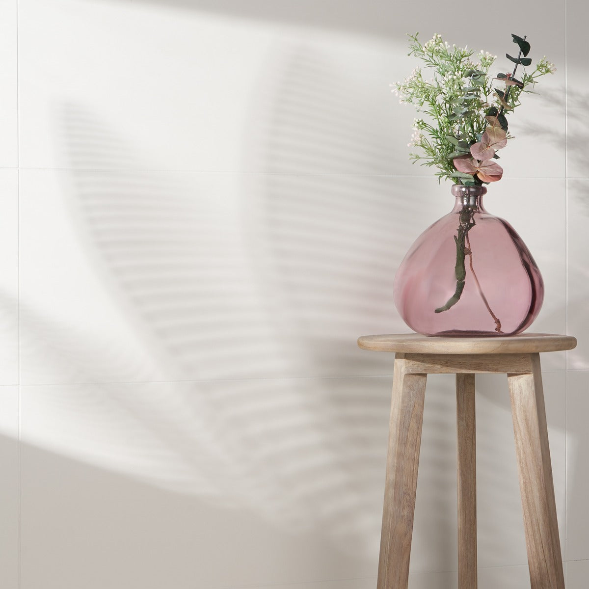 Lux Tile Reverb White 12x36 Matte Ceramic Wall Tile