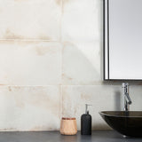 Angela Harris Flatiron White 12x24 Semi-Polished Porcelain Tile