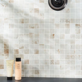 Angela Harris Flatiron White 2x2 Matte Porcelain Mosaic Tile