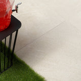 Rushmore Park Beige 24x24 Matte Porcelain Tile - Durable Limestone Look