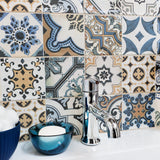 Santa Monica Warm Deco 4x12 Ceramic Wall Tile - Tilebar