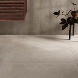 Stoneside Cream Beige 36x36 Matte Porcelain Tile - Lux Tile