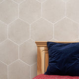 Pergola Taupe 12.5" Hexagon Matte Porcelain Tile - Lux Tile