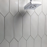 Aliante Light Gray 4x12 Picket Matte Porcelain Tile - Lux Tile