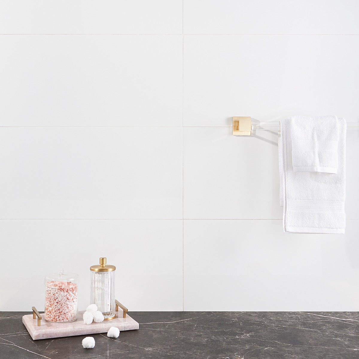 Lux Tile Basic White 12x24 Polished Ceramic Wall Tile