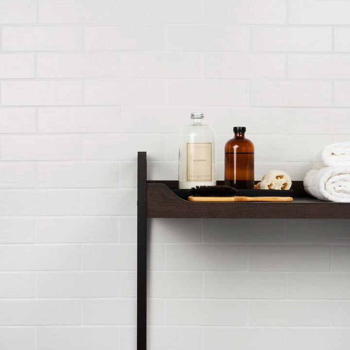 Kiln White 3x9 Matte Porcelain Subway Tile - Durable and Elegant