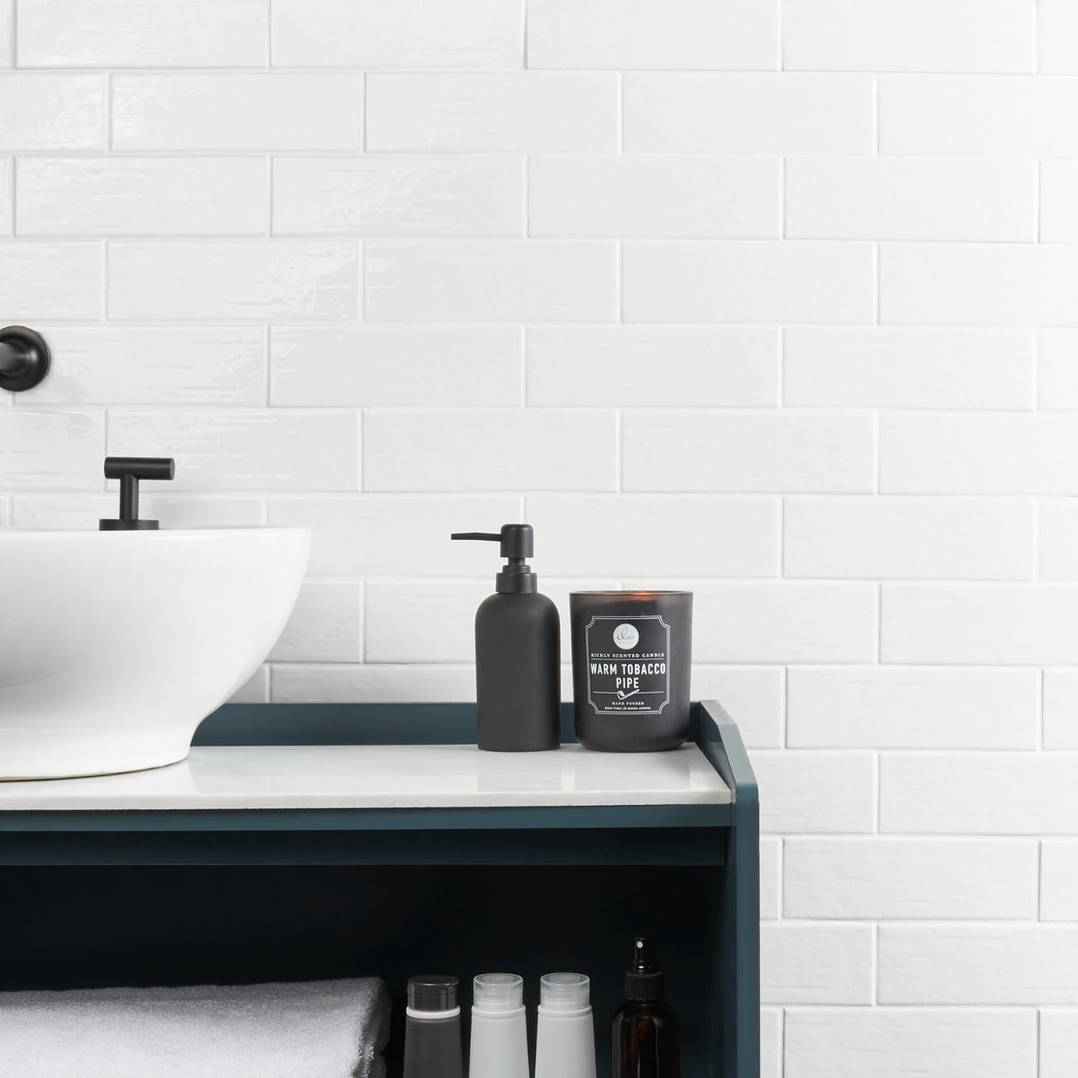 Kiln White 3x9 Polished Porcelain Subway Tile - Lux Tile