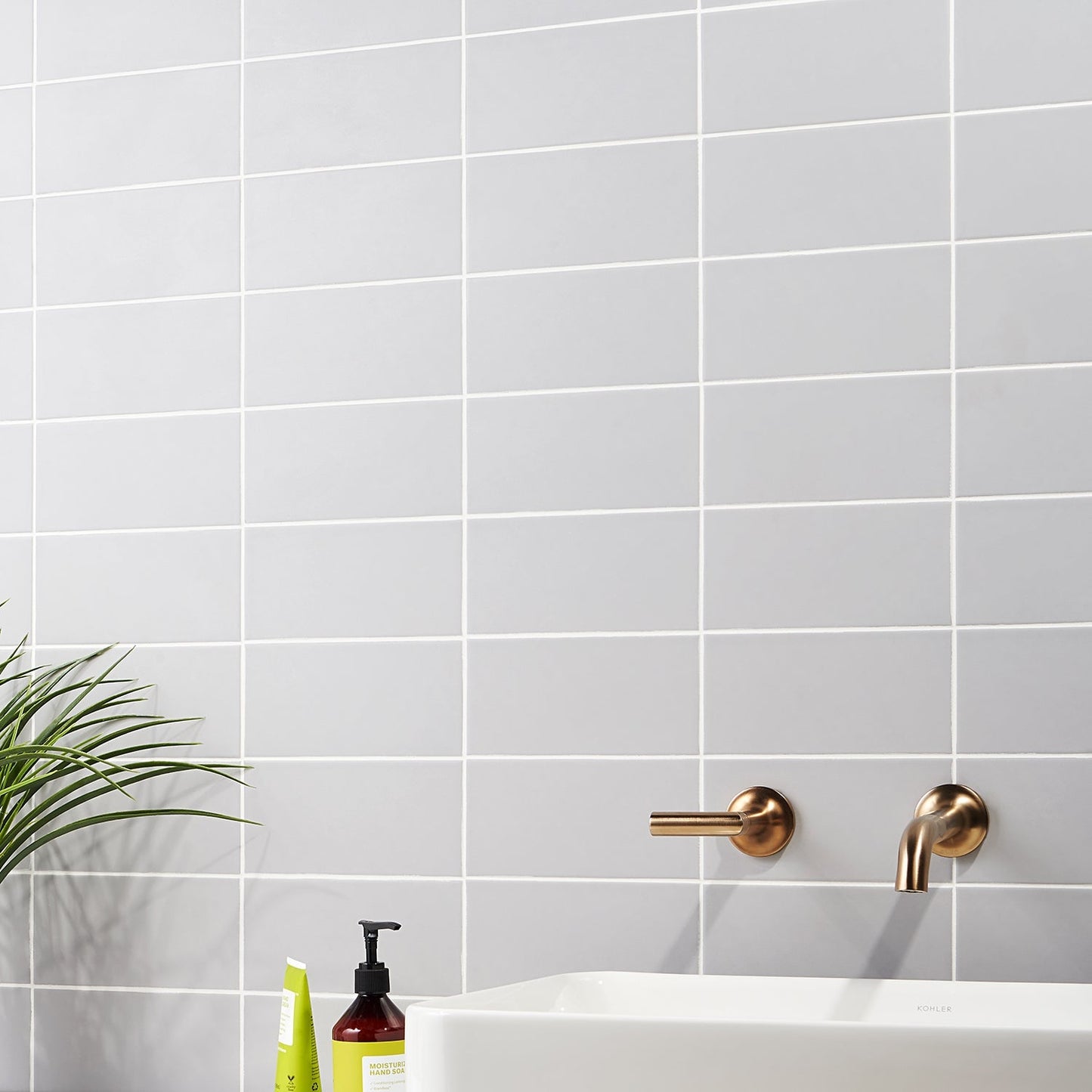 Stacy Garcia Maddox Cool Gray 4x8 Matte Ceramic Subway Tile