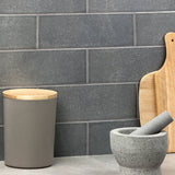 Diesel Camp Rock Gray 4x12 Matte Ceramic Subway Tile
