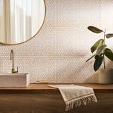 Terramay Flower Terracotta 12x36 Textured Mixed Finish Ceramic Tile